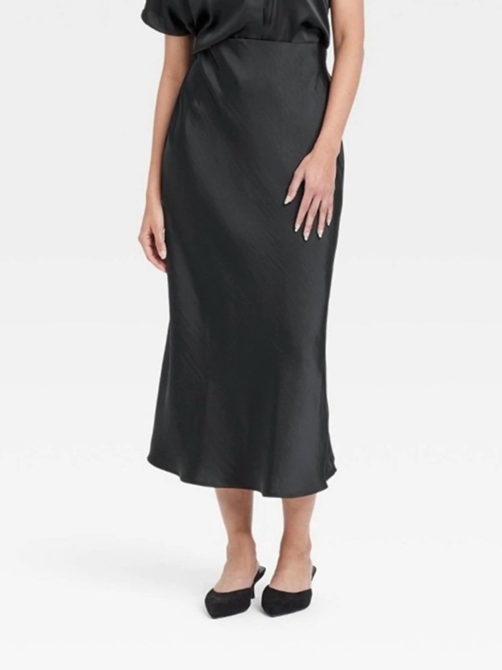 Women's Midi A-Line Skirt - A New Day-